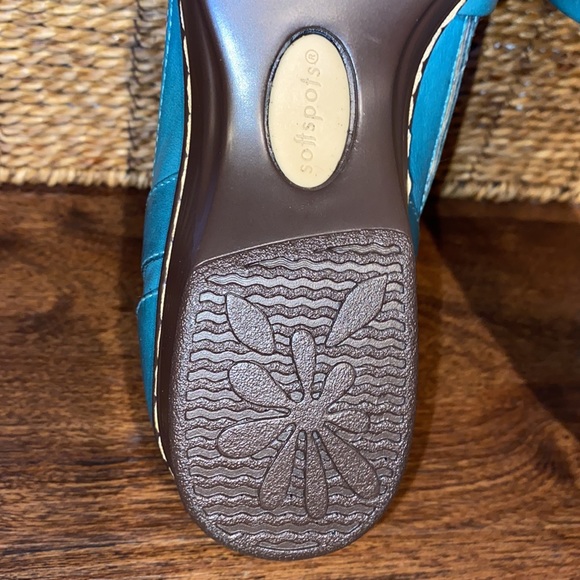 Softspots Womens Hugh Leather Sandal-Sport Blue- Size 8M-New w/out Box! - Picture 16 of 16